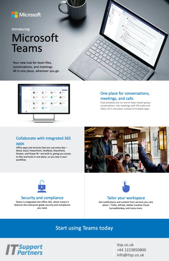 Microsoft Teams Flyer